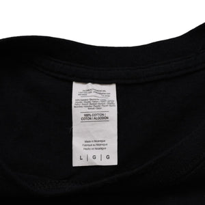 NIGO 00's Short Sleeve T-shirt Tops Size L RAP TEES Black Multicolor Print Cotton Good Condition Used 4a001781