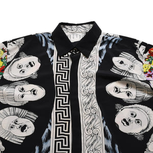 Gianni Versace Opera balletto Teatro Cinema Silk Shirt Pop Art Collection Good Condition Used 4a001783