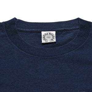 CHROME HEARTS United Arrows Collaboration T-shirt Short Sleeve T-shirt Pocket T-shirt Navy Dagger Logo Good Condition Used 4a001877
