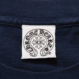 CHROME HEARTS United Arrows Collaboration T-shirt Short Sleeve T-shirt Pocket T-shirt Navy Dagger Logo Good Condition Used 4a001877