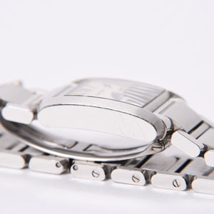 Like new Cartier Tank Française with new dial W51008Q3 White Dial Watch, Used, 4a001789