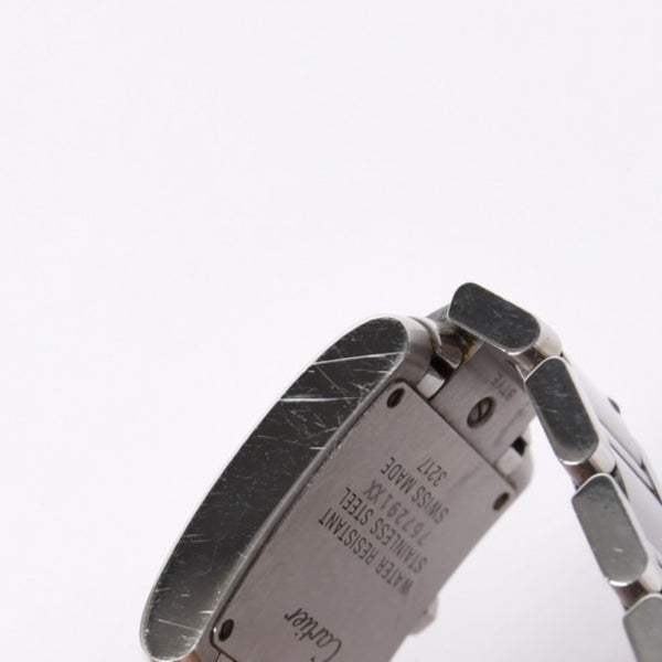 Like new Cartier Tank Française with new dial W51008Q3 White Dial Watch, Used, 4a001789