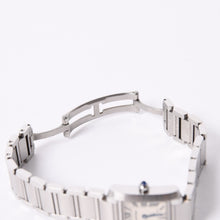 画像をギャラリービューアに読み込む, 新品同様 Cartier カルティエ タンクフランセーズ 新型文字盤 W51008Q3 白文字盤 時計 中古 4a001789