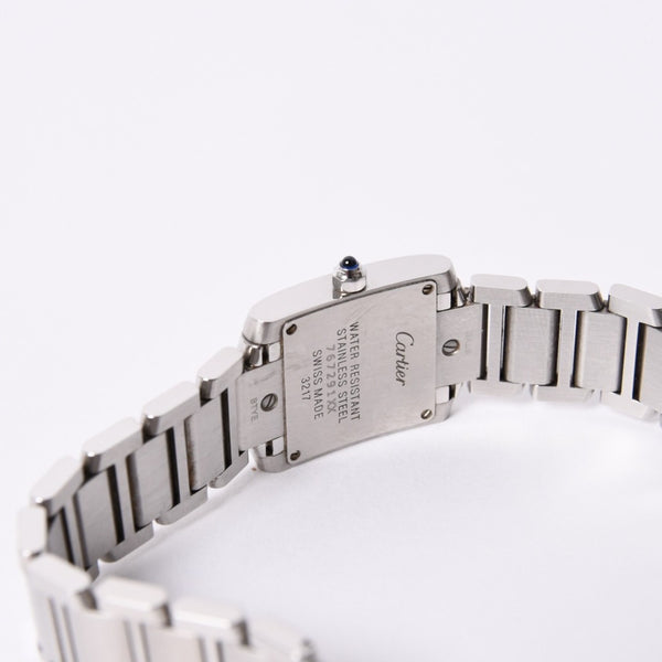 Like new Cartier Tank Française with new dial W51008Q3 White Dial Watch, Used, 4a001789
