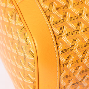 Very Good Condition GOYARD Petit Fro Bucket Bag One Shoulder Bag Yellow PEFLOTPMLTY08CL08P Used 4a001803