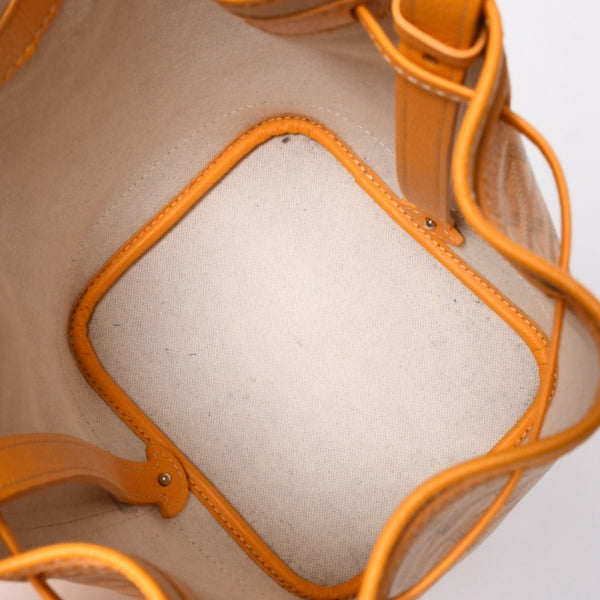 Very Good Condition GOYARD Petit Fro Bucket Bag One Shoulder Bag Yellow PEFLOTPMLTY08CL08P Used 4a001803