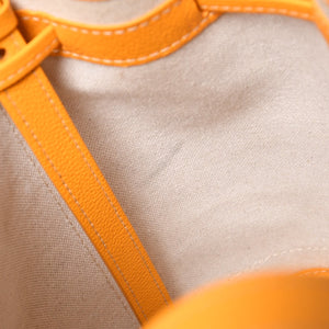 Very Good Condition GOYARD Petit Fro Bucket Bag One Shoulder Bag Yellow PEFLOTPMLTY08CL08P Used 4a001803