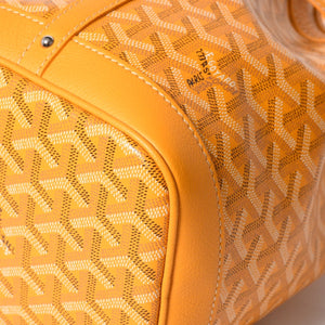 Very Good Condition GOYARD Petit Fro Bucket Bag One Shoulder Bag Yellow PEFLOTPMLTY08CL08P Used 4a001803