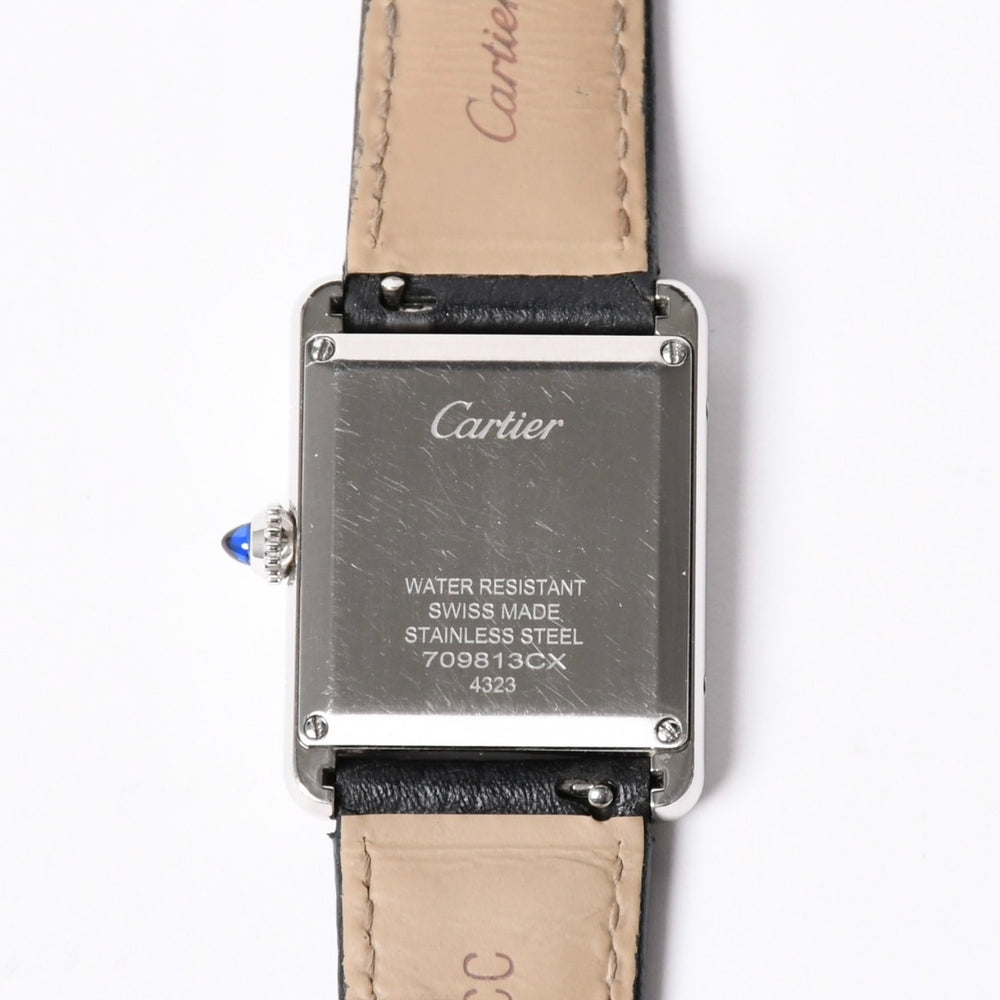 CARTIER カルティエ TANK MUST LM タンク マストLM 腕時計 重量約32.84g WSTA0041 ステンレススチール クォーツ 美品 中古 4a001793