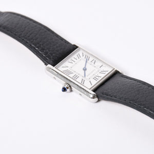 CARTIER TANK MUST LM Watch Weight Approx. 32.84g WSTA0041 Stainless Steel Quartz Good Condition Used 4a001793