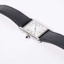 画像をギャラリービューアに読み込む, CARTIER カルティエ TANK MUST LM タンク マストLM 腕時計 重量約32.84g WSTA0041 ステンレススチール クォーツ 美品 中古 4a001793