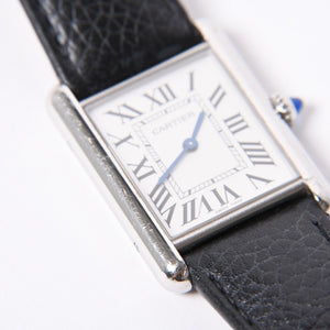 CARTIER TANK MUST LM Watch Weight Approx. 32.84g WSTA0041 Stainless Steel Quartz Good Condition Used 4a001793