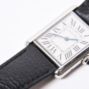 CARTIER TANK MUST LM Watch Weight Approx. 32.84g WSTA0041 Stainless Steel Quartz Good Condition Used 4a001793