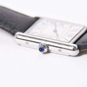CARTIER TANK MUST LM Watch Weight Approx. 32.84g WSTA0041 Stainless Steel Quartz Good Condition Used 4a001793