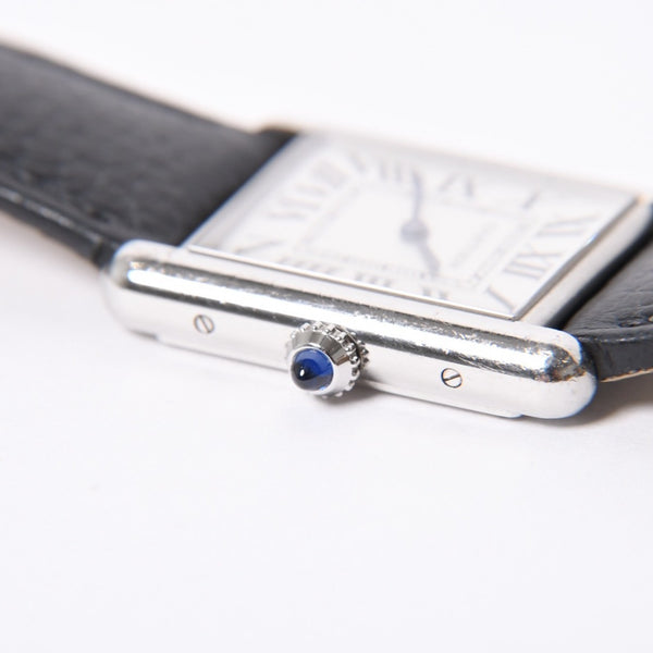 CARTIER TANK MUST LM Watch Weight Approx. 32.84g WSTA0041 Stainless Steel Quartz Good Condition Used 4a001793