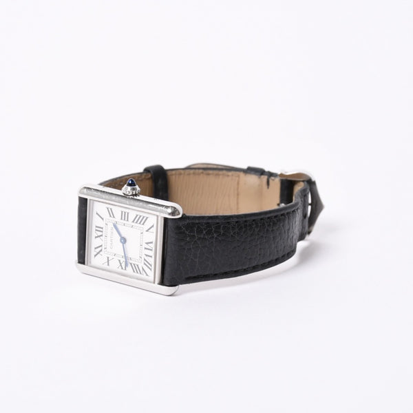 CARTIER TANK MUST LM Watch Weight Approx. 32.84g WSTA0041 Stainless Steel Quartz Good Condition Used 4a001793