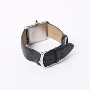 CARTIER TANK MUST LM Watch Weight Approx. 32.84g WSTA0041 Stainless Steel Quartz Good Condition Used 4a001793