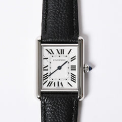 Very Good Condition CARTIER TANK MUST LM Tank Must LM Watch Weight Approx. 30.31g WSTA0041 Stainless Steel Quartz Used 4a001791