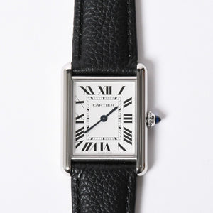 Very Good Condition CARTIER TANK MUST LM Tank Must LM Watch Weight Approx. 30.31g WSTA0041 Stainless Steel Quartz Used 4a001791