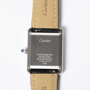 Very Good Condition CARTIER TANK MUST LM Tank Must LM Watch Weight Approx. 30.31g WSTA0041 Stainless Steel Quartz Used 4a001791