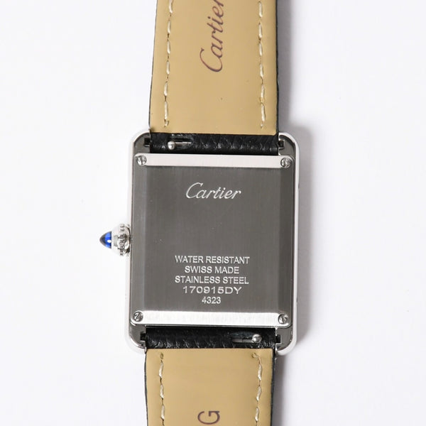 Very Good Condition CARTIER TANK MUST LM Tank Must LM Watch Weight Approx. 30.31g WSTA0041 Stainless Steel Quartz Used 4a001791