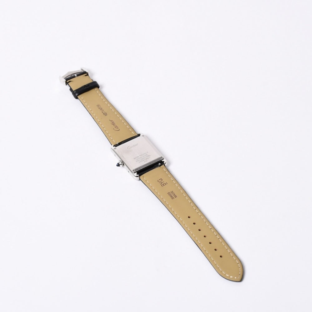 Very Good Condition CARTIER TANK MUST LM Tank Must LM Watch Weight Approx. 30.31g WSTA0041 Stainless Steel Quartz Used 4a001791