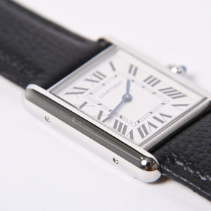 Very Good Condition CARTIER TANK MUST LM Tank Must LM Watch Weight Approx. 30.31g WSTA0041 Stainless Steel Quartz Used 4a001791