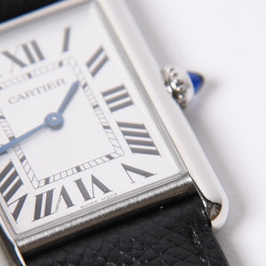 Very Good Condition CARTIER TANK MUST LM Tank Must LM Watch Weight Approx. 30.31g WSTA0041 Stainless Steel Quartz Used 4a001791