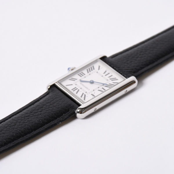 Very Good Condition CARTIER TANK MUST LM Tank Must LM Watch Weight Approx. 30.31g WSTA0041 Stainless Steel Quartz Used 4a001791