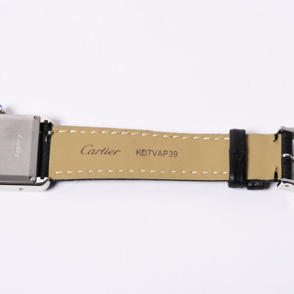 Very Good Condition CARTIER TANK MUST LM Tank Must LM Watch Weight Approx. 30.31g WSTA0041 Stainless Steel Quartz Used 4a001791