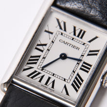 画像をギャラリービューアに読み込む, 極美品 CARTIER カルティエ TANK MUST LM タンク マストLM 腕時計 重量約31.66g WSTA0041 ステンレススチール クォーツ 中古 4a001799