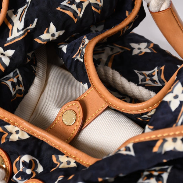 LOUIS VUITTON Shoulder Bag Cruise Line Bulle MM M40235 Rope Shoulder Marine Good Condition Used 4a001810