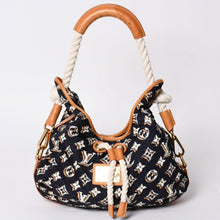 画像をギャラリービューアに読み込む, LOUIS VUITTON ルイヴィトン Shoulder Bag ショルダーバッグ クルーズライン ビュルMM M40235 ロープショルダー マリン 美品 中古 4a001810