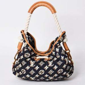 LOUIS VUITTON Shoulder Bag Cruise Line Bulle MM M40235 Rope Shoulder Marine Good Condition Used 4a001810