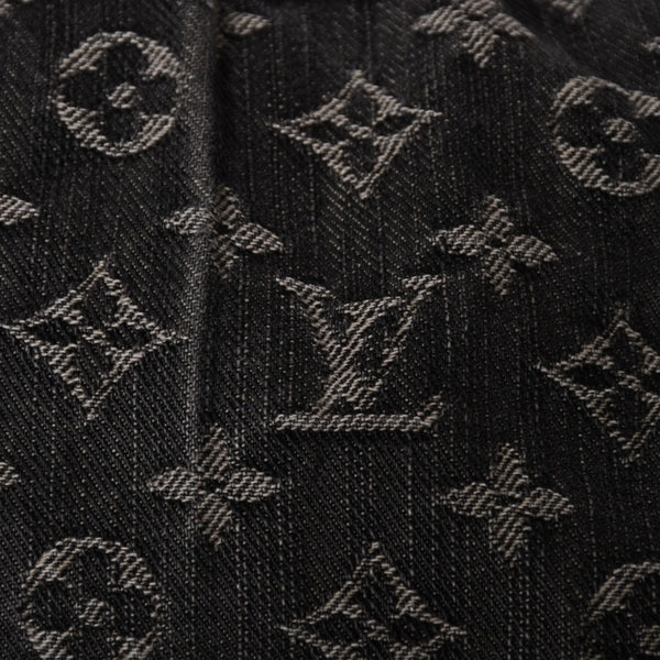 LOUIS VUITTON ルイヴィトン ハンドバッグ モノグラムデニム ネオカヴィGM M95352 ブラック レザー ゴールド金具 美品 中古 4a001809