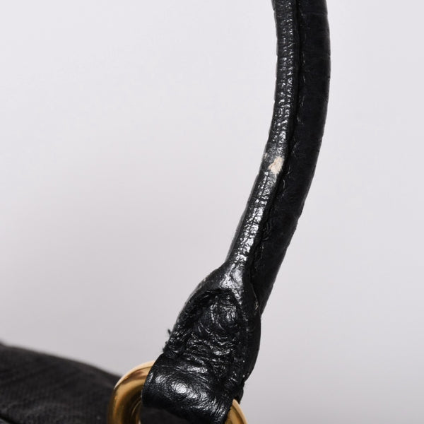 LOUIS VUITTON ルイヴィトン ハンドバッグ モノグラムデニム ネオカヴィGM M95352 ブラック レザー 2way仕様 ゴールド金具 良品 中古 4a001808