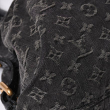画像をギャラリービューアに読み込む, LOUIS VUITTON ルイヴィトン ハンドバッグ モノグラムデニム ネオカヴィGM M95352 ブラック レザー 2way仕様 ゴールド金具 良品 中古 4a001808