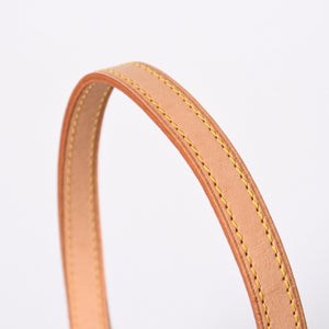 極美品 LOUIS VUITTON ルイヴィトン ミニプリーティ ワンショルダーバッグ M95050 モノグラム デニム インディゴブルー 中古 4a001920