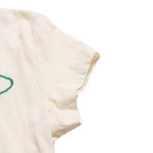 新品未使用 ED HARDY エドハーディ BABY TEE ベイビーティー ピンクパンサー 半袖Tシャツ EH110425 コットン アイボリー マルチカラー サイズL 中古 4a001865