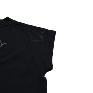 新品同様 BALENCIAGA バレンシアガ キムカーダシアン 半袖Tシャツ 25SS 807341 コットン ブラック ピンク サイズM 中古 4a009248