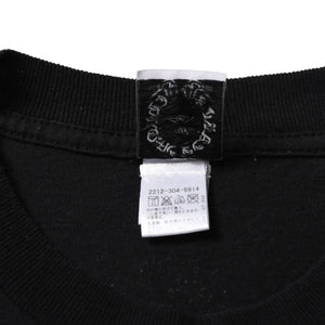 極美品 CHROME HEARTS クロムハーツ × A BATHING APE ア ベイシング エイプ 半袖Tシャツ サイズM ブラック 中古 4a010501