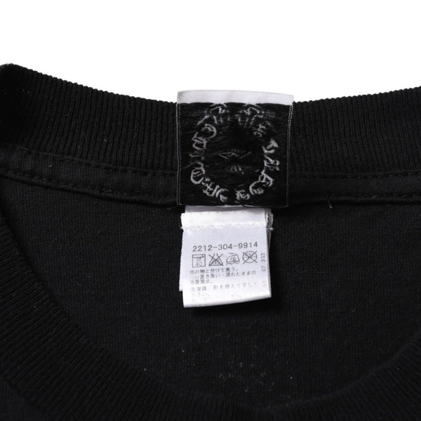 極美品 CHROME HEARTS クロムハーツ × A BATHING APE ア ベイシング エイプ 半袖Tシャツ サイズM ブラック 中古 4a010501