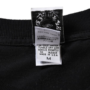 極美品 CHROME HEARTS クロムハーツ × A BATHING APE ア ベイシング エイプ 半袖Tシャツ サイズM ブラック 中古 4a010501