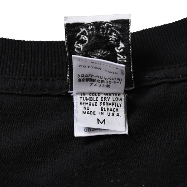 極美品 CHROME HEARTS クロムハーツ × A BATHING APE ア ベイシング エイプ 半袖Tシャツ サイズM ブラック 中古 4a010501