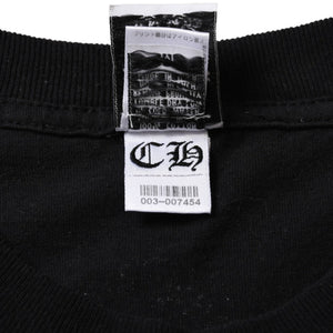 極美品 CHROME HEARTS クロムハーツ × A BATHING APE ア ベイシング エイプ 半袖Tシャツ サイズM ブラック 中古 4a010501