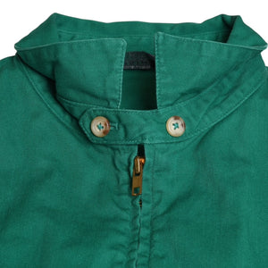 極美品 POLO RALPHLAURENT ポロ ラルフローレン ジャケット ワンポイント ポニー グリーン パープル ゴールド金具 サイズXL 中古 4a001871
