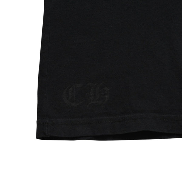 CHROME HEARTS クロムハーツ CH SINE CHシャイン 半袖Tシャツ サイズL ホノルル限定 ホースシュー ブラック 美品 中古 4a009186