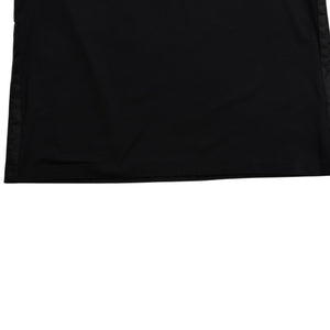 新品同様 PRADA プラダ Re-Nylonディテール付 ストレッチコットン ポロシャツ UJN675 トライアングルロゴ ブラック サイズXXXL シルバー金具 中古 4a001872