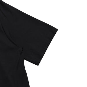 新品同様 PRADA プラダ Re-Nylonディテール付 ストレッチコットン ポロシャツ UJN675 トライアングルロゴ ブラック サイズXXXL シルバー金具 中古 4a001872