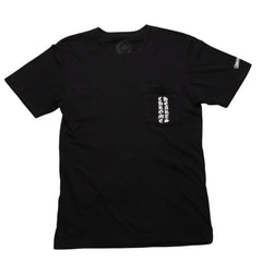 CHROME HEARTS クロムハーツ 大阪限定スクロールラベルTシャツ OSAKA limited ブラック 黒 スクロールロゴ Sサイズ 美品 中古 4a001879